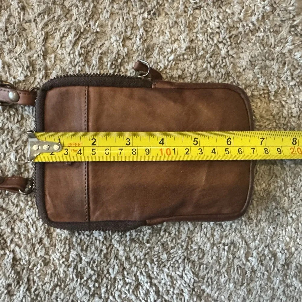 Harbour 2nd Genuine Leather Wallet Phone Crossbody Bag Sling Strap